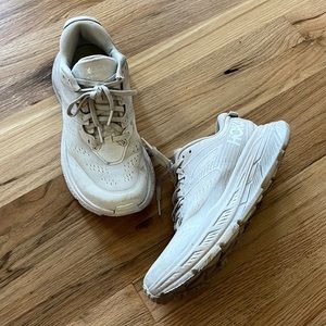 Women’s White Hoka One One Stinson ATR 6